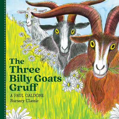 The Three Billy Goats Gruff Board Book (Paul Galdone Nursery Classic)