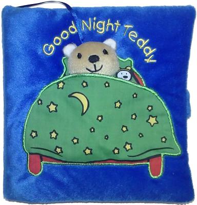 Good Night, Teddy: A Soft, Cloth, Bedtime Book for Baby (Shower Gifts for New Moms)