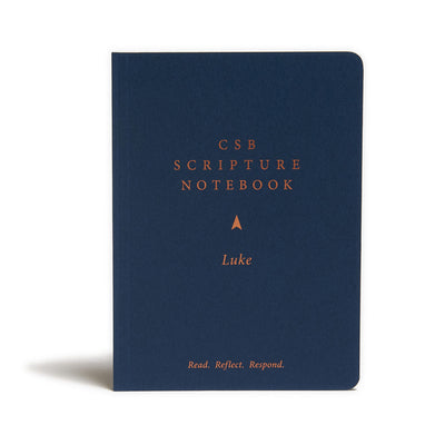 CSB Scripture Notebook, Luke: Read. Reflect. Respond.