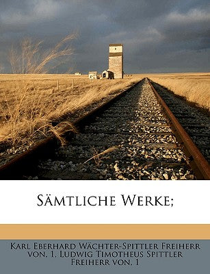 Smtliche Werke; (German Edition)