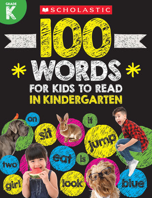 100 Words for Kids to Read in Kindergarten