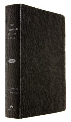 The Jeremiah Study Bible, NKJV: Black LeatherLuxe w/thumb index: What It Says. What It Means. What It Means For You.