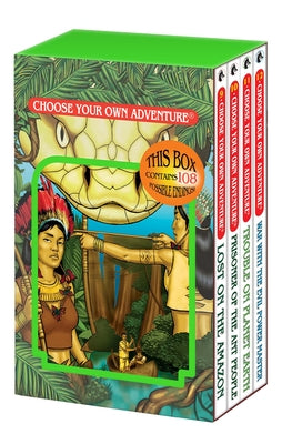 Choose Your Own Adventure 4-Book Boxed Set #3 (Lost on the Amazon/Prisoner of the Ant People/Trouble on Planet Earth/War with the Evil Power Master)