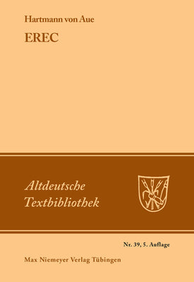 Erec (Altdeutsche Textbibliothek, 39) (German Edition)